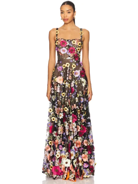 Jasmine Floral Maxi Dress 